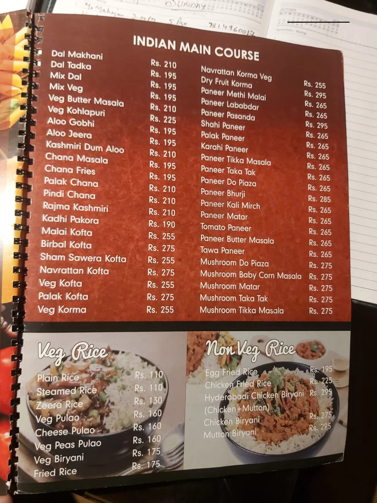 Indian Main Course